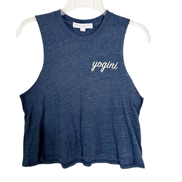 Spiritual Gangster Yogini Crop Top Blue Size XS - Picture 2 of 7